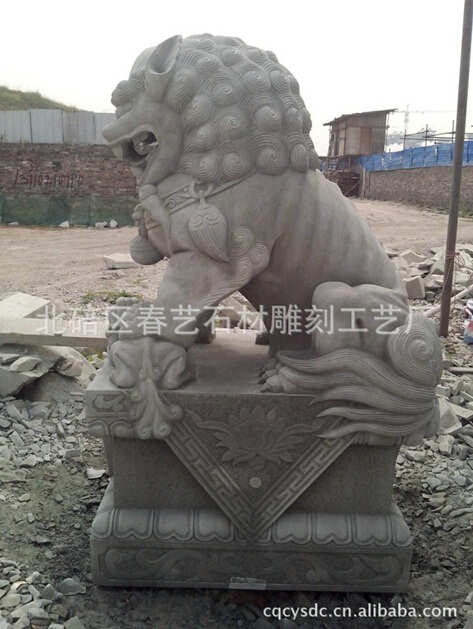 石獅園林石雕的相關設計講究